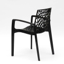 Polypropyleen stoelen armleuningen tuin cafès Grand Soleil Gruvyer Arm 