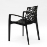 Polypropyleen stoelen armleuningen tuin cafès Grand Soleil Gruvyer Arm 
