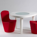 Chaise design moderne Slide Zoe pour bar restaurant cuisine et jardin 