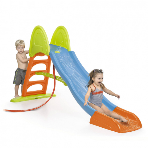 Kunststof glijbaan met water voor kinderen Feber Super Mega Slide Aanbieding