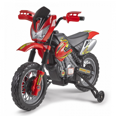 Mini moto cross 6V de Feber modo cross électrique pour enfant