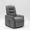 Elektrische fauteuil voor ouderen 2 Motoren stof Emma Plus Aanbod