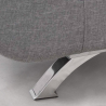 Canapé convertible 2 places clic-clac en microfibre design moderne Centenario 