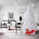 Realistische witte kunstkerstboom 240cm Zermatt Verkoop