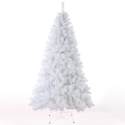 Traditionele Kunst Kerstboom in het Wit 240 cm Zermatt Aanbod