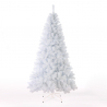 Sneeuwwitte PVC kunstkerstboom 210cm Aspen Aanbod