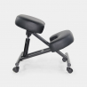 Chaise orthopédique et ergonomique tabouret suédois en métal et similicuir Balancesteel Lux Offre