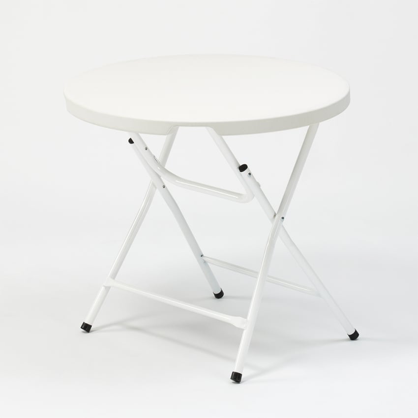 Ronde klaptafel van 80 cm voor tuin en camping Arthur 80 Aanbieding