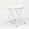 Ronde klaptafel van 80 cm voor tuin en camping Arthur 80 Aanbieding