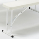 Opvouwbare biertafel set tafel en banken van kunststof 113x68x74 cm Picnic Korting