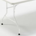 Table pliante en plastique 200x90 cm pour jardin et camping Dolomiti Offre