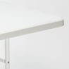 Table pliante en plastique 200x90 cm pour jardin et camping Dolomiti Remises