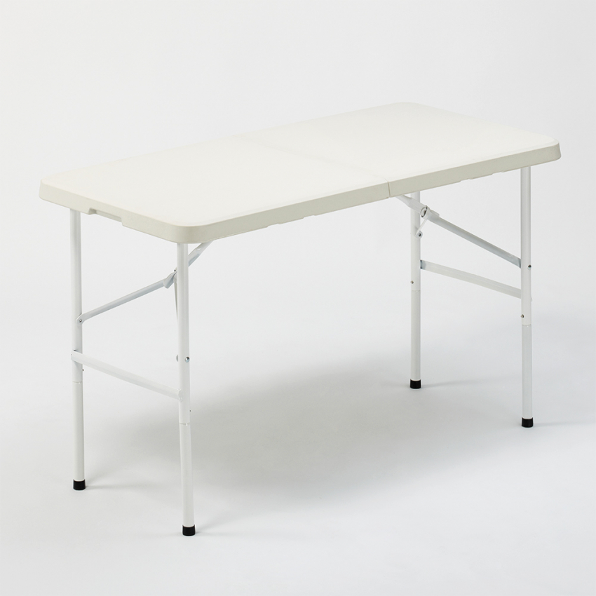 Opvouwbare rechthoekige tuin- en campingtafel 122x60 cm Pelvoux Aanbieding