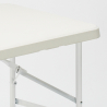 Opvouwbare rechthoekige tuin- en campingtafel 122x60 cm Pelvoux Aanbod