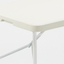 Opvouwbare rechthoekige tuin- en campingtafel 122x60 cm Pelvoux Korting