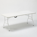 Opvouwbare rechthoekige tuin- en campingtafel 180x74 cm Zugspitze Aanbieding