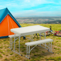 Opvouwbare biertafel set tafel en banken van kunststof 113x68x74 cm Picnic Verkoop