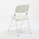 Table rectangulaire 200x90 + 8 chaises pliantes de camping et jardin Davos Modèle