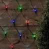 Filet lumineux extérieur lumières de noël 50 LED avec panneau solaire Vente