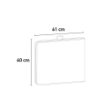 Opvouwbare rechthoekige tuin- en campingtafel 122x60 cm Pelvoux Catalogus