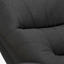 Fauteuil relax électrique inclinable en tissu avec roues et releveur Marie 