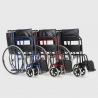 Opvouwbare rolstoel Violet voor gehandicapten en ouderen 