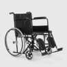 Fauteuil roulant avec support de jambe pliant Peony handicapés et personnes âgées Modèle