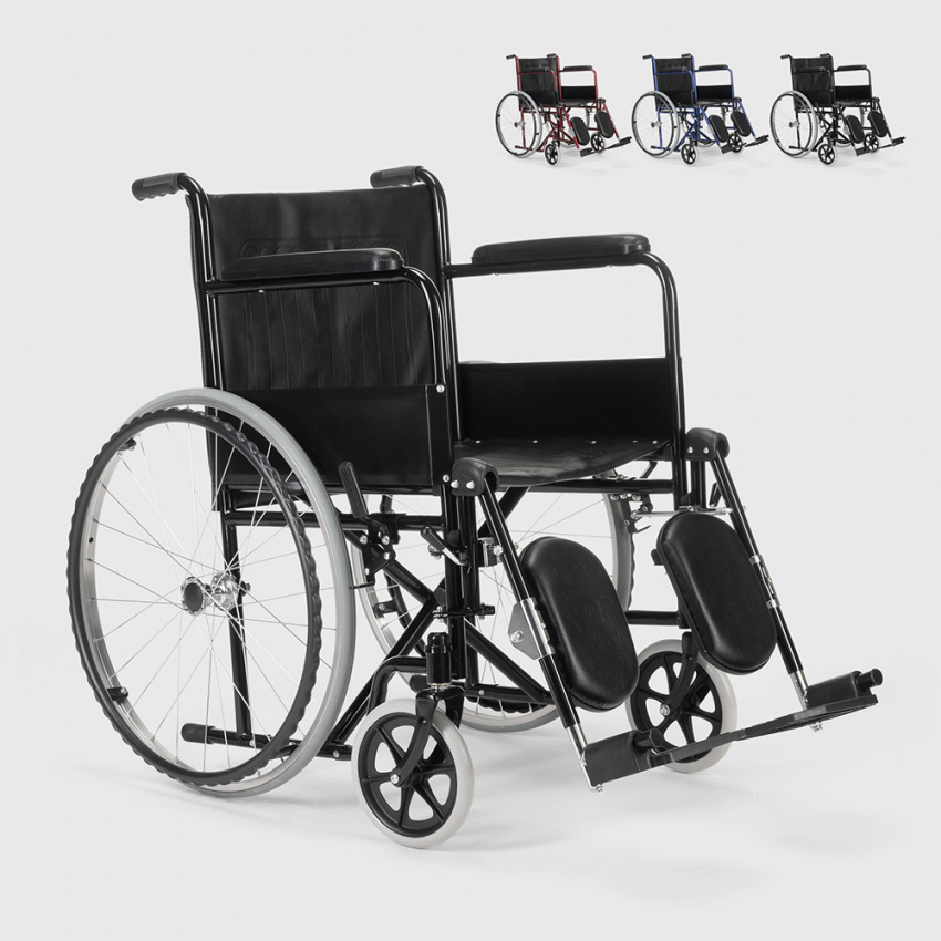 Rolstoel met opklapbare beensteun voor gehandicapten en ouderen Peony Aanbieding Rolstoel met opklapbare beensteun voor gehandicapten en ouderen Peony Aanbieding