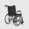 Opvouwbare, orthopedische rolstoel Dasy met remmen 