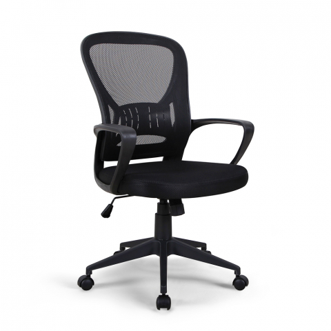 Chaise de bureau ergonomique et respirante réglable Jerez