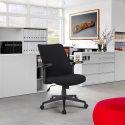 Chaise de bureau classique Fauteuil ergonomique confortable en tissu Assen Vente