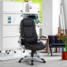 Chaise de bureau présidentiel Fauteuil ergonomique en simili cuir Brno Vente