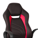 Chaise de bureau ergonomique en simili cuir style course sportive Buriram Fire Offre