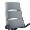 Chaise de bureau ergonomique en tissu design moderne Motegi Moon Offre