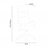 Modern design ergonomische verstelbare bureaustoel Motegi Ocean Korting