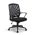 Comfortabele bureaustoel van ademende stof met modern design Sachsenring Aanbieding