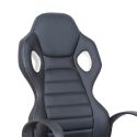 Chaise de bureau fauteuil sport gamer ergonomique en similicuir GP Offre