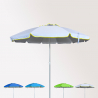 Strandparasol Roma van 220 cm met uv beschermende stof Voorraad