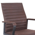 Chaise de bureau fauteuil siège ergonomique simili cuir LineAR Remises