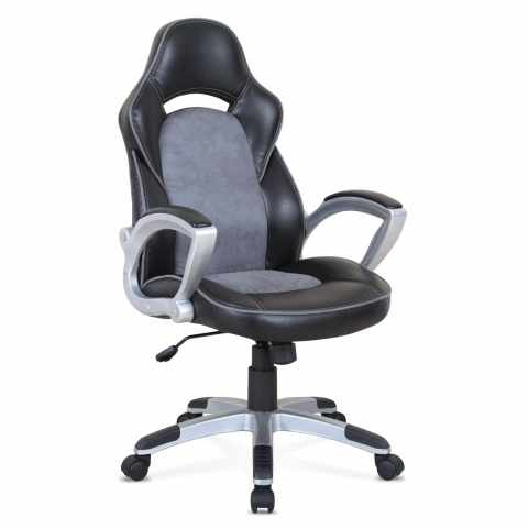 Chaise de bureau sportive fauteuil gamer ergonomique simili cuir Evolution