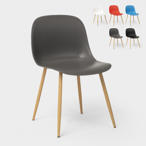 Chaises design scandinave pour cuisine salle à manger restaurant Sleek