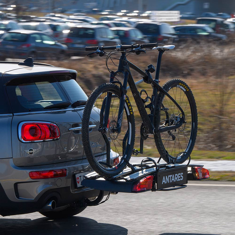 car towbar bike rack