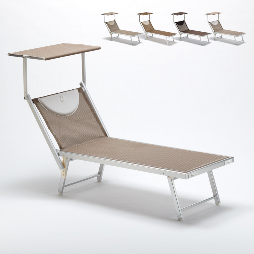 Professioneel ligbed Santorini Limited Edition voor het strand Kortingen