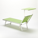 2 stuks professionele aluminium ligbedden Santorini 