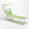 2 stuks professionele aluminium ligbedden Santorini 