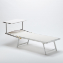 Professionele strandligstoel Italia uit aluminium Catalogus