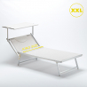Set van 4 aluminium strandligbedden Grande Italia XL 