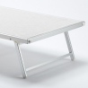 Set van 4 aluminium strandligbedden Grande Italia XL 