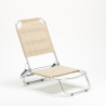 Opvouwbare aluminium strandstoel Tropical 
