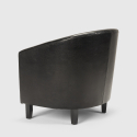Klassiek design fauteuil Seashell van kunstleer  Karakteristieken